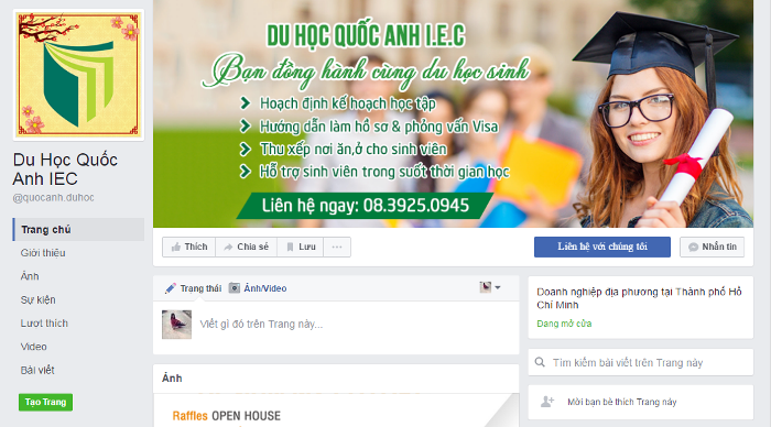 Du học Canada 2017 cùng Quốc Anh IEC 3