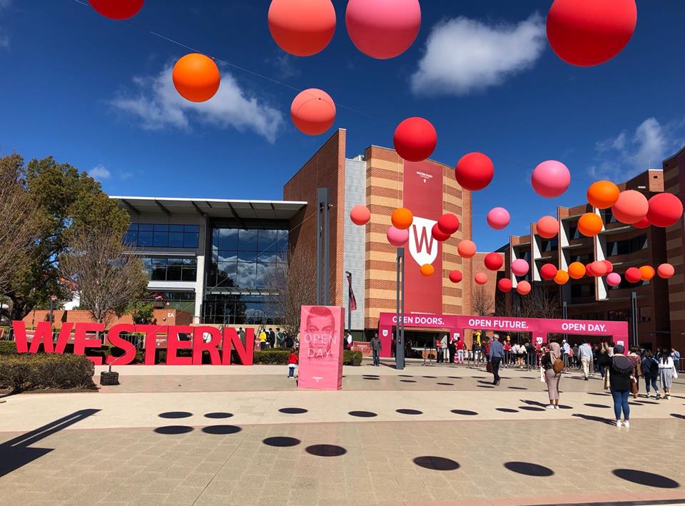 Học bổng năm học 2020 của Đại học Western Sydney, Úc