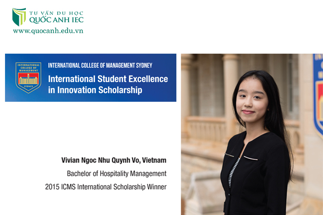 Học bổng trường ICMS Sydney 2019