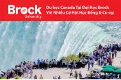 Học bổng Đại học Brock, Canada năm học 2019