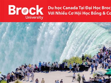 Học bổng Đại học Brock, Canada năm học 2019