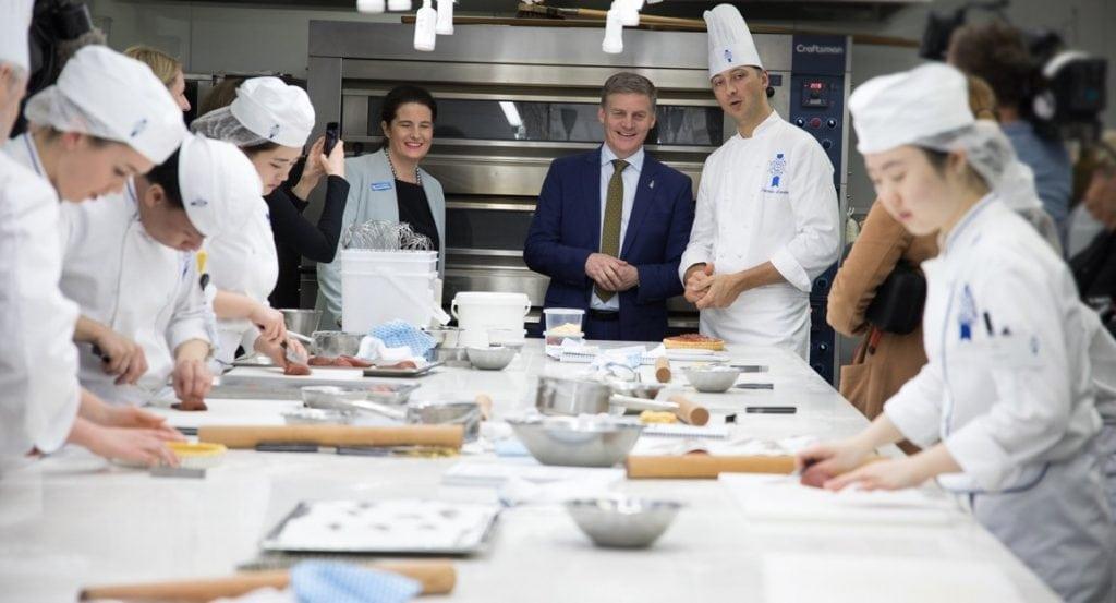 Giờ thực hành của các học viên tại Le Cordon Bleu Wellington