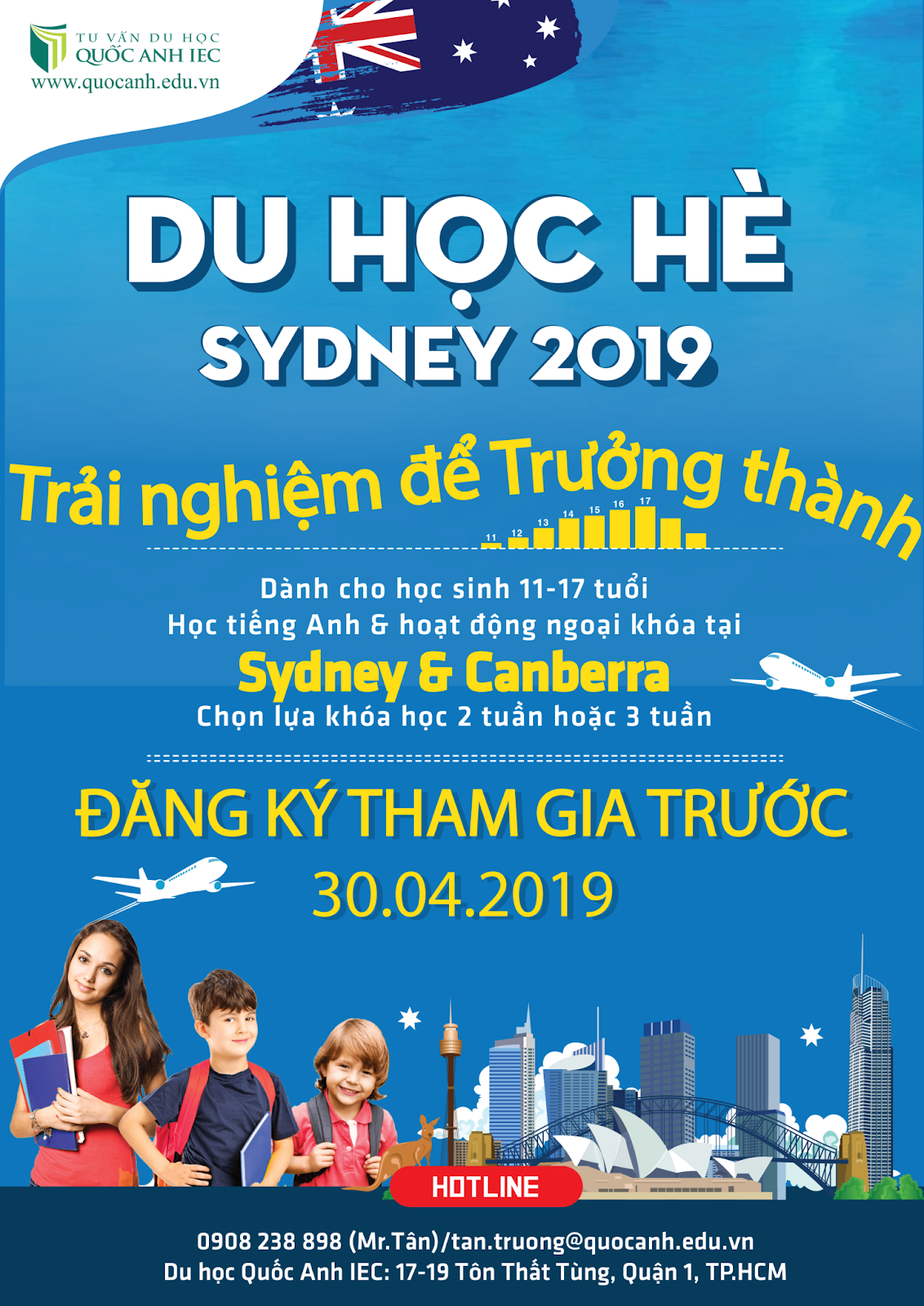 Du học hè Úc là cơ hội trải nghiệm tuyệt vời cho bạn