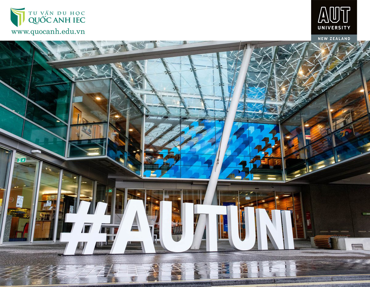 Khuôn viên trường Đại học công nghệ Auckland (AUT)