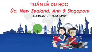 Tuần lễ du học Úc, New Zealand, Anh và Singapore