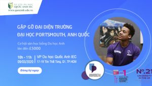 Gặp gỡ đại diện trường Đại học Porthsmouth, Anh Quốc