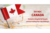 Ontario công bố kế hoạch mở lại trường học vào tháng 9