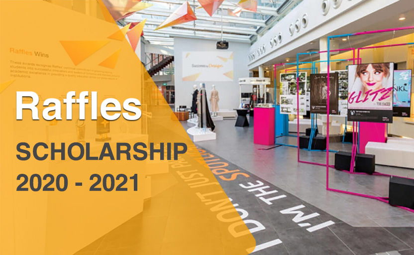 Raffles Singapore: Học bổng toàn khóa lên đến $11,770 SGD