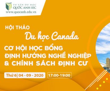 Hội thảo "Du học Canada với nhiều học bổng, định hướng nghề nghiệp và chính sách định cư"