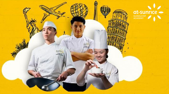 Tham gia Trải nghiệm Trực Tuyến tại Học viện Đầu bếp toàn cầu At-Sunrice, Singapore