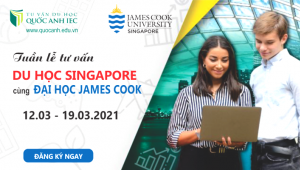 Tuần lễ du học Singapore cùng Đại học James Cook (12/03 - 19/03)