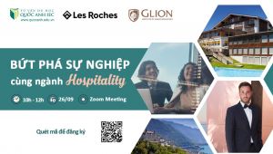 Live Webinar "Bứt phá sự nghiệp cùng ngành Hospitality"