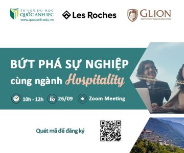Live Webinar "Bứt phá sự nghiệp cùng ngành Hospitality"