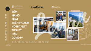 Live Webinar "Tiềm năng phát triển ngành Hospitality thời kỳ hậu COVID-19"