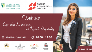 Live Webinar "Cập nhật xu thế mới về ngành Hospitality" 
