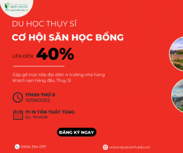 Đánh tan thách thức về chi phí khi du học Thuỵ Sĩ cùng tập đoàn SEG