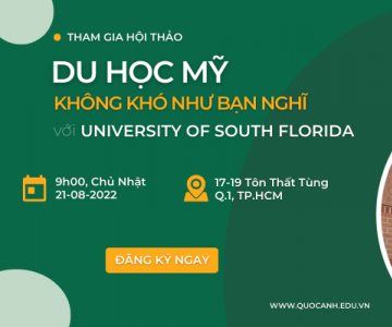 SỰ KIỆN HOT THÁNG 8: Du học Mỹ không khó như bạn nghĩ cùng South Florida