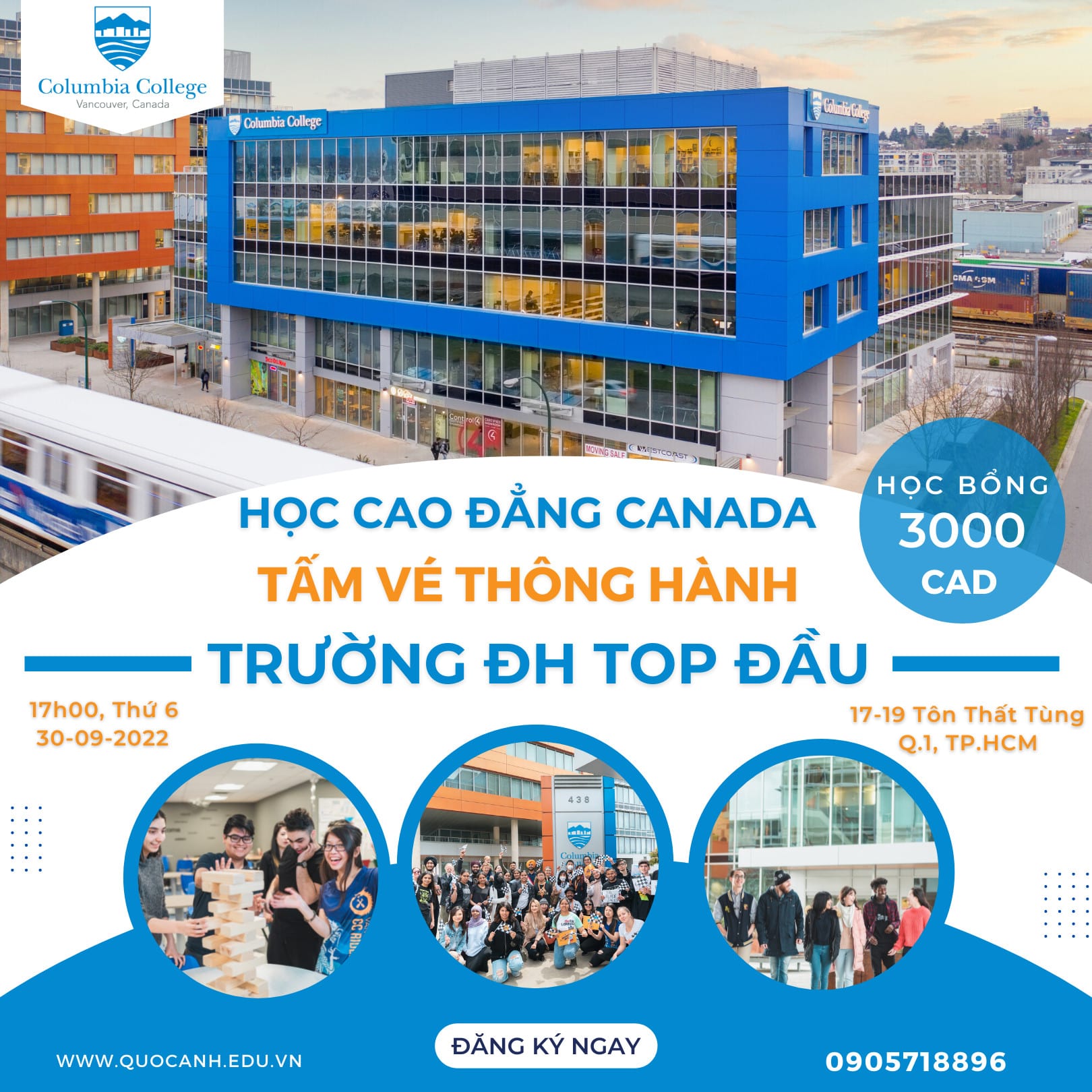 Hội thảo du học Canada - Columbia College