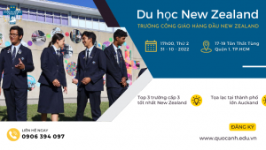 [Hội thảo New Zealand]: Cùng con khám phá chân trời mới