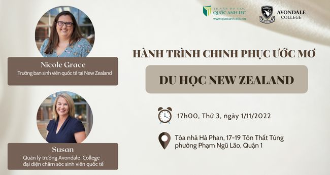 Hội thảo du học New Zealand