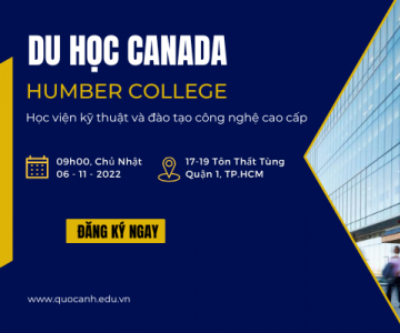 Hội thảo du học Canada: Giải đáp bài toán chi phí và định cư cùng Humber College