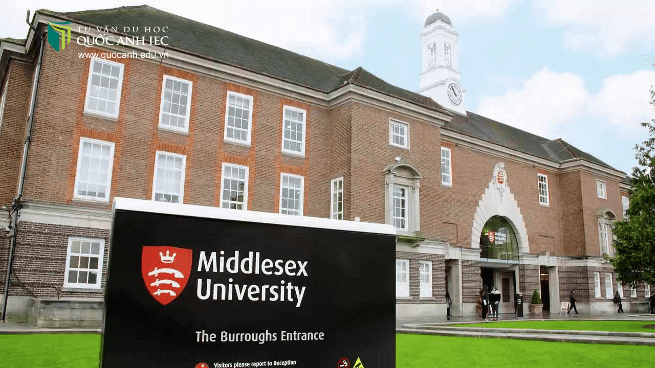 Trường đại học Middlesex tọa lạc tại London