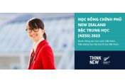 Học bổng chính phủ New Zealand 50% dành cho học sinh Trung học