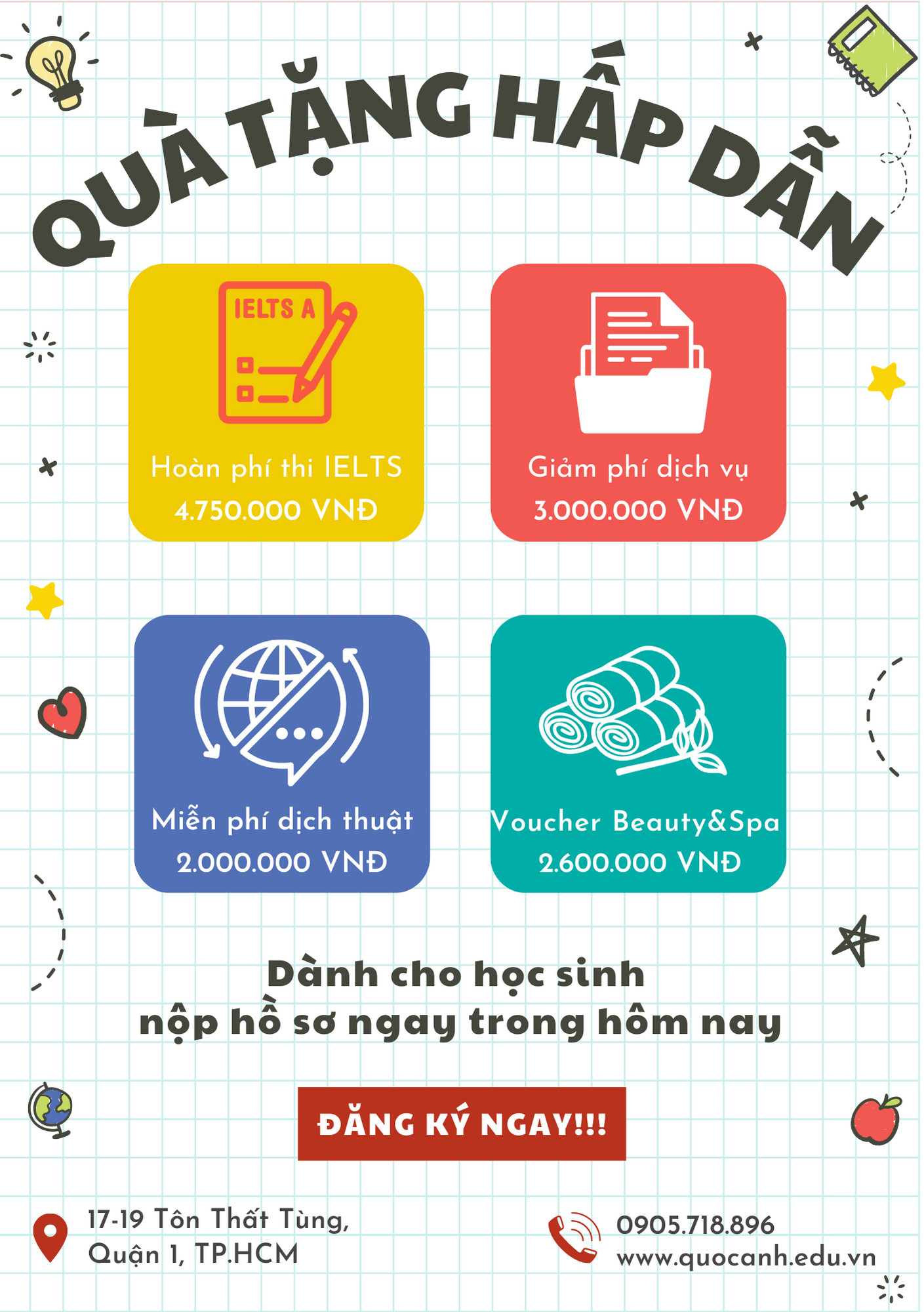 Hội thảo du học Mỹ săn học bổng 1 tỷ