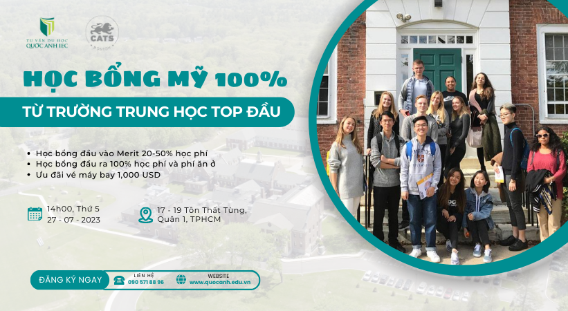 Hội thảo du học trung học Mỹ