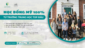 Hội thảo trung học Mỹ: Săn siêu học bổng 100% từ CATS BOSTON
