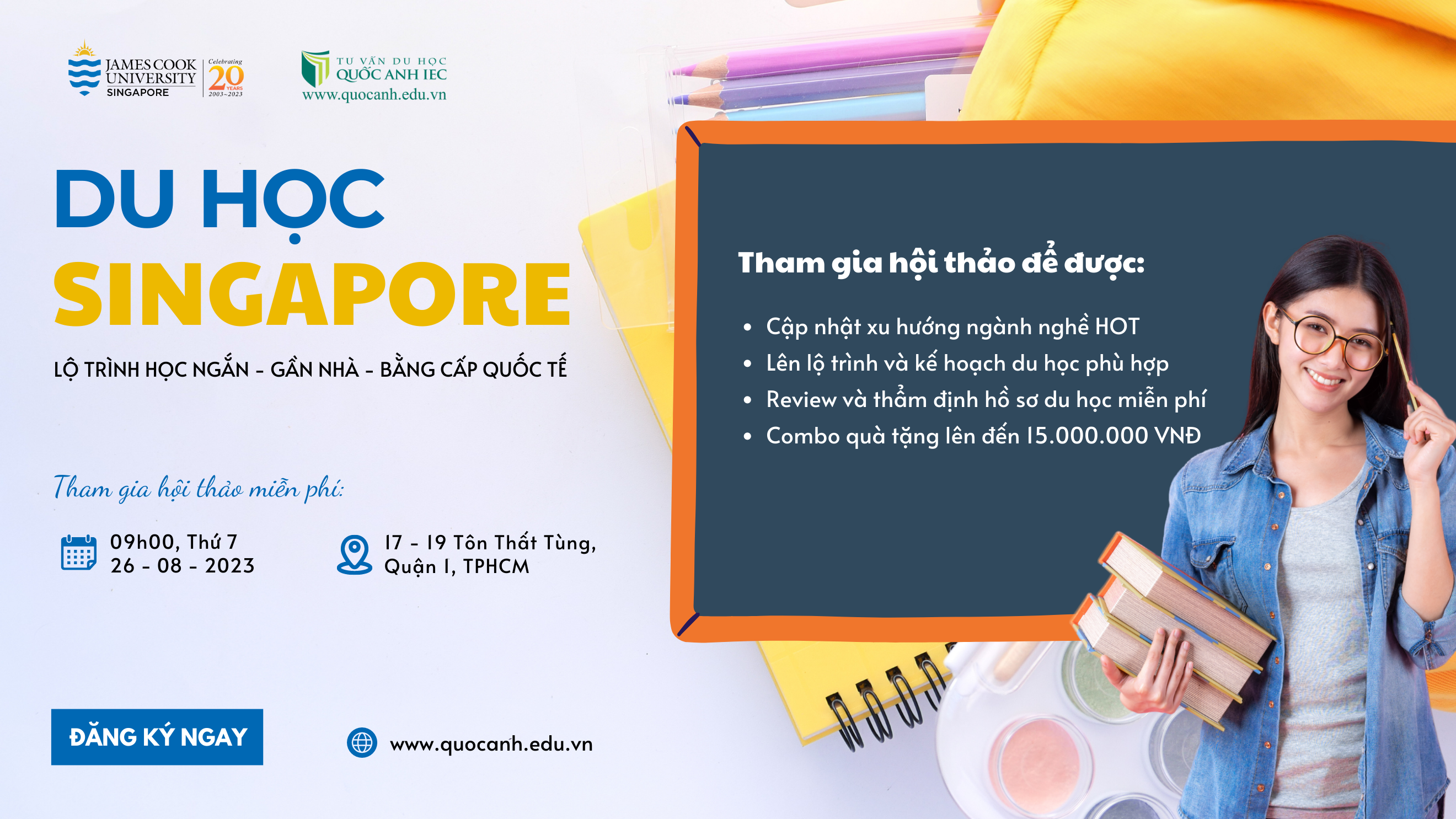 hội thảo du học Singapore