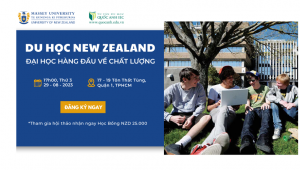 Hội thảo du học New Zealand: Định hướng tương lai cùng chuyên gia du học Massey University