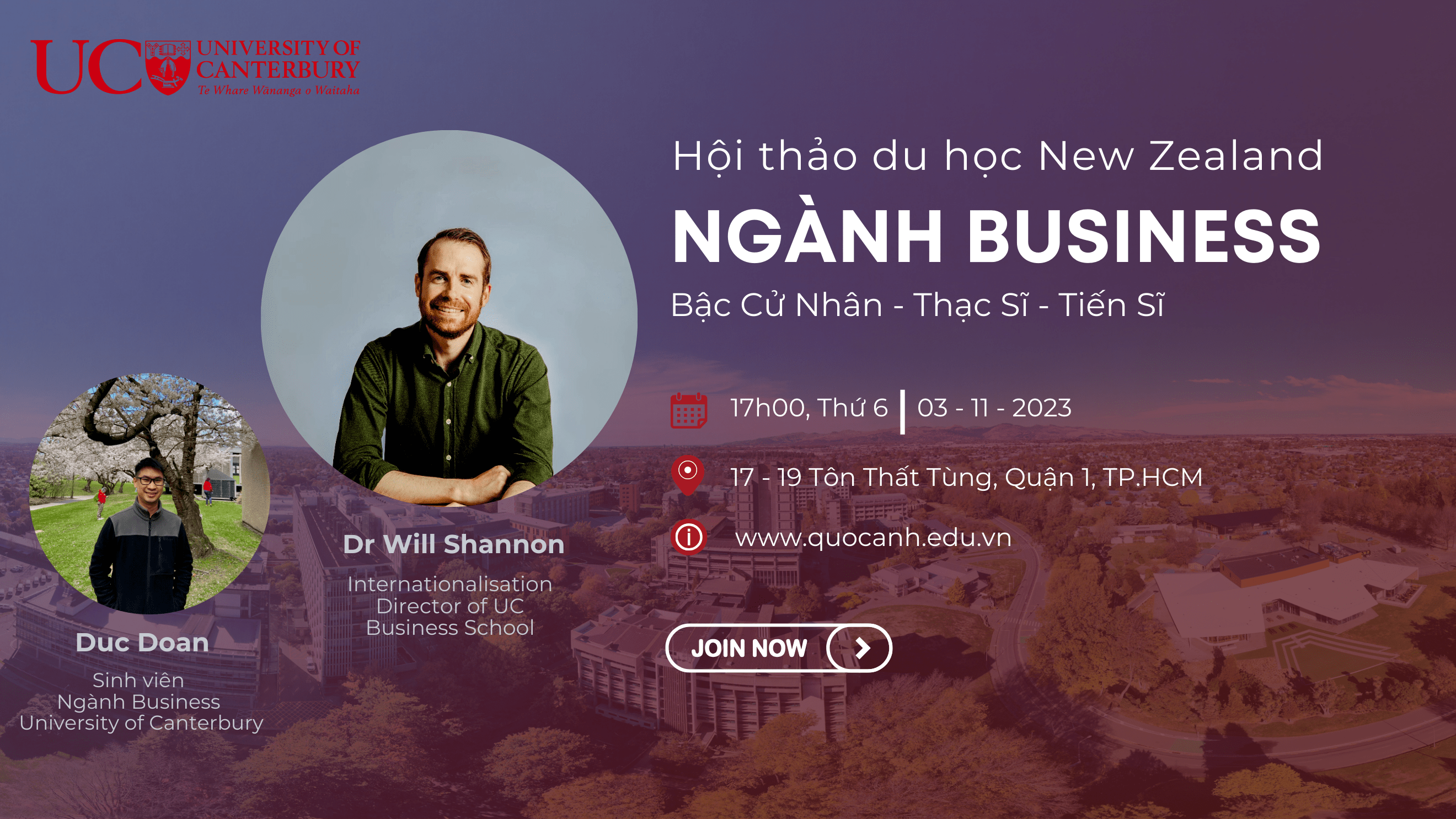 hội thảo du học New Zealand