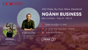 HỘI THẢO DU HỌC NEW ZEALAND: CHỌN NGÀNH TRIỂN VỌNG - TRIỂN VỌNG ĐIỆN CƯ