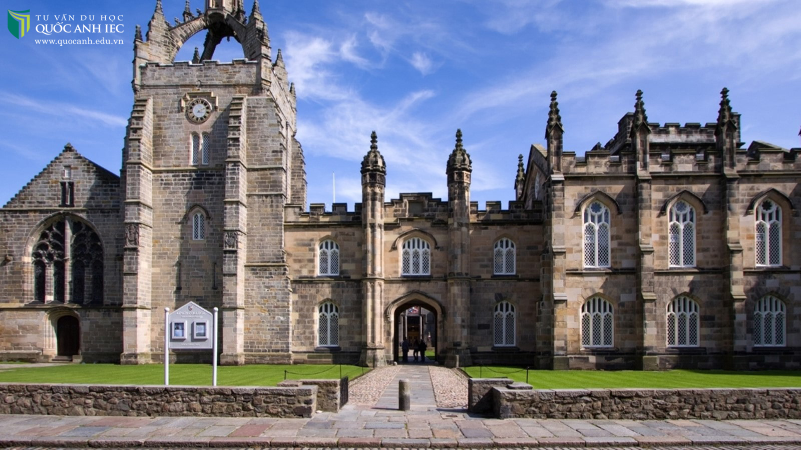 khuôn viên trường đại học aberdeen