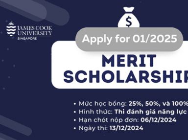Học Bổng James Cook Singapore Tháng 01/2025: Cơ Hội Vàng Cho Học Sinh Việt Nam!