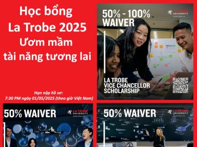 Công bố học bổng La Trobe 2025 - Ươm mầm tài năng tương lai