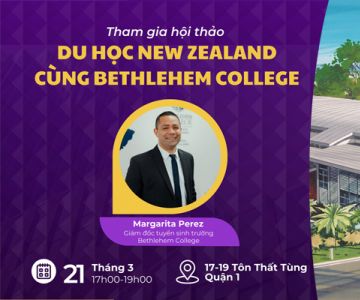 Khám Phá Cơ Hội Du Học New Zealand Cùng Bethlehem College