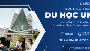 Hội thảo du học cùng CCCU – Canterbury Christ Church University