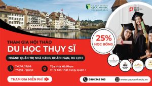 Hội Thảo Du Học & Học Bổng Thụy Sĩ cùng SEG