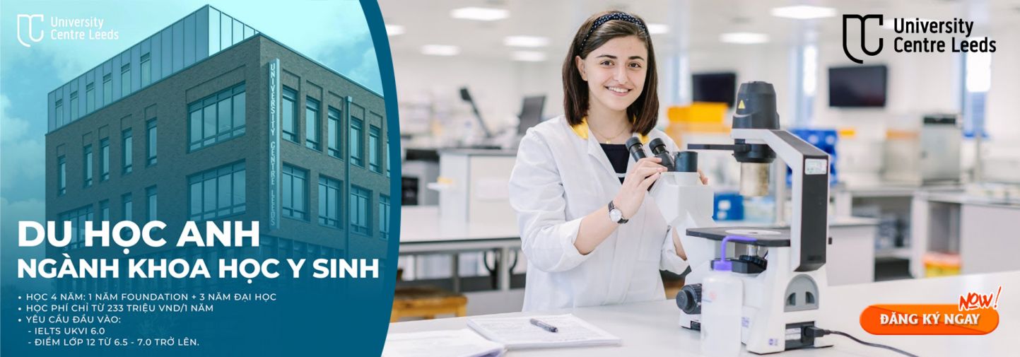 Mở cánh cửa sự nghiệp KHOA HỌC Y SINH tại Vương quốc Anh chỉ từ 233 Triệu VND/1 Năm