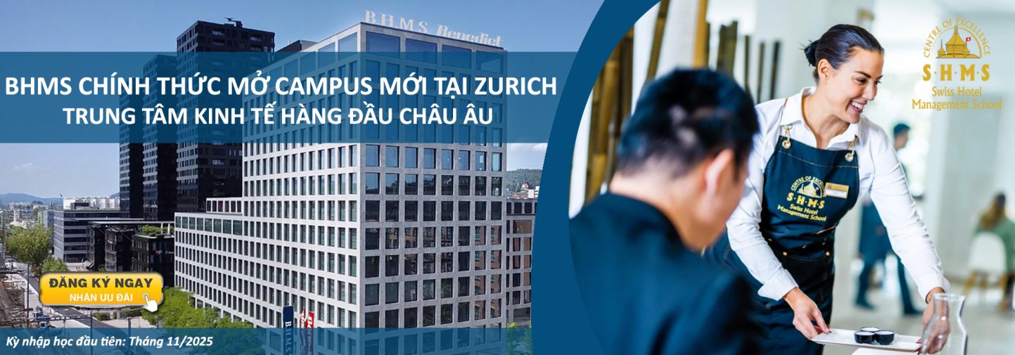 BHMS CHÍNH THỨC MỞ CAMPUS MỚI TẠI ZURICH – TRUNG TÂM KINH TẾ HÀNG ĐẦU CHÂU ÂU 