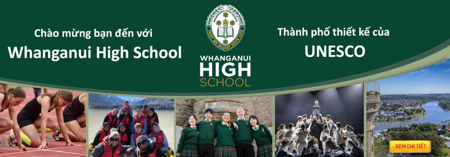 Chào mừng bạn đến với Trường trung học Whanganui High School