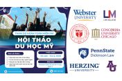 HỘI THẢO DU HỌC MỸ 2025 - KHÁM PHÁ CƠ HỘI VỚI 7 TRƯỜNG ĐẠI HỌC DANH TIẾNG