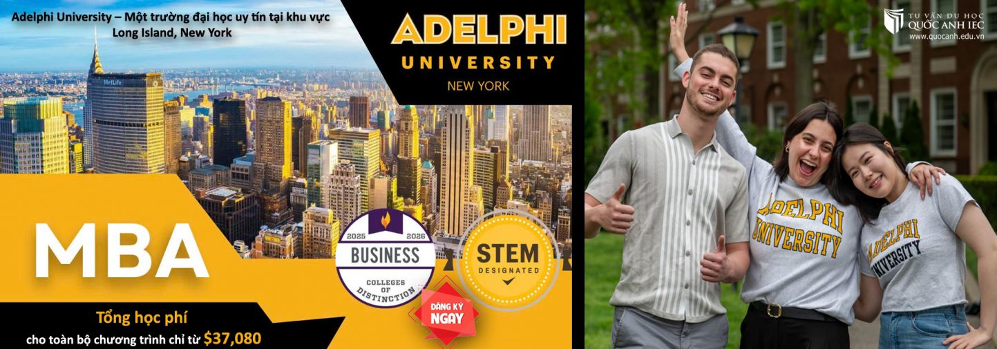 Adelphi University – Một trường đại học uy tín tại khu vực Long Island, New York