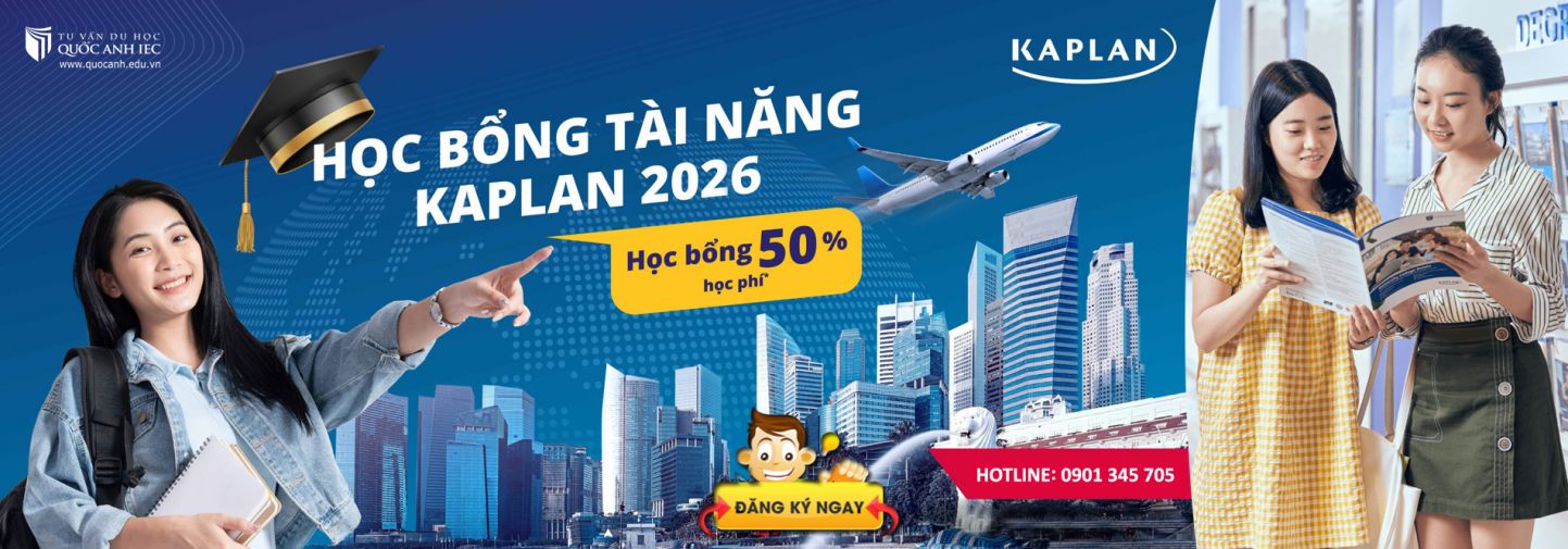 Học bổng tài năng Kaplan 2026