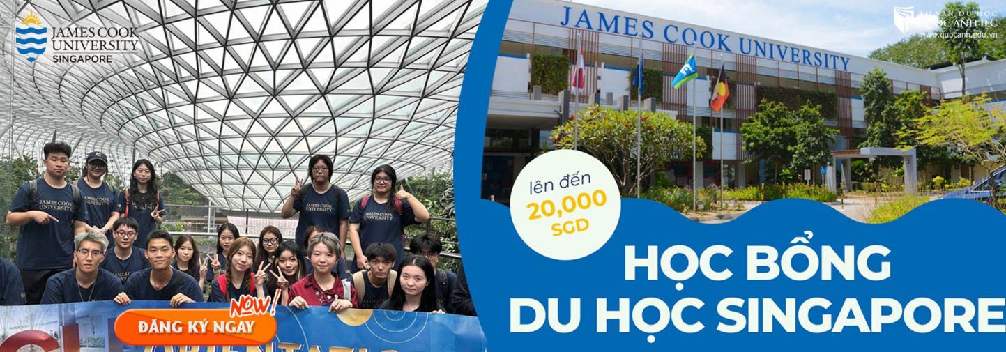 Học bổng du học singapore sgd20,000 đang chờ bạn tại james cook university singapore