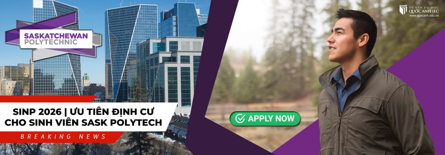 Tin Hot – Cập nhật về chương trình định cư Sinp, Saskatchewan năm 2026 dành cho sinh viên Sask Polytech!