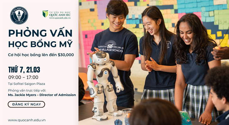 Phỏng vấn trực tiếp - Cơ hội học bổng lên đến $30,000 từ trường nội trú top đầu Texas