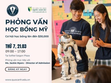 Phỏng vấn trực tiếp - Cơ hội học bổng lên đến $30,000 từ trường nội trú top đầu Texas